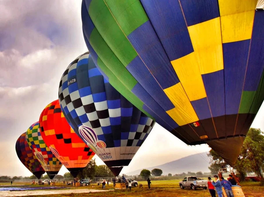 VUELO EN GLOBO - TEOTIHUACÁN ZONA ARQUEOLÓGICA + BASILICA