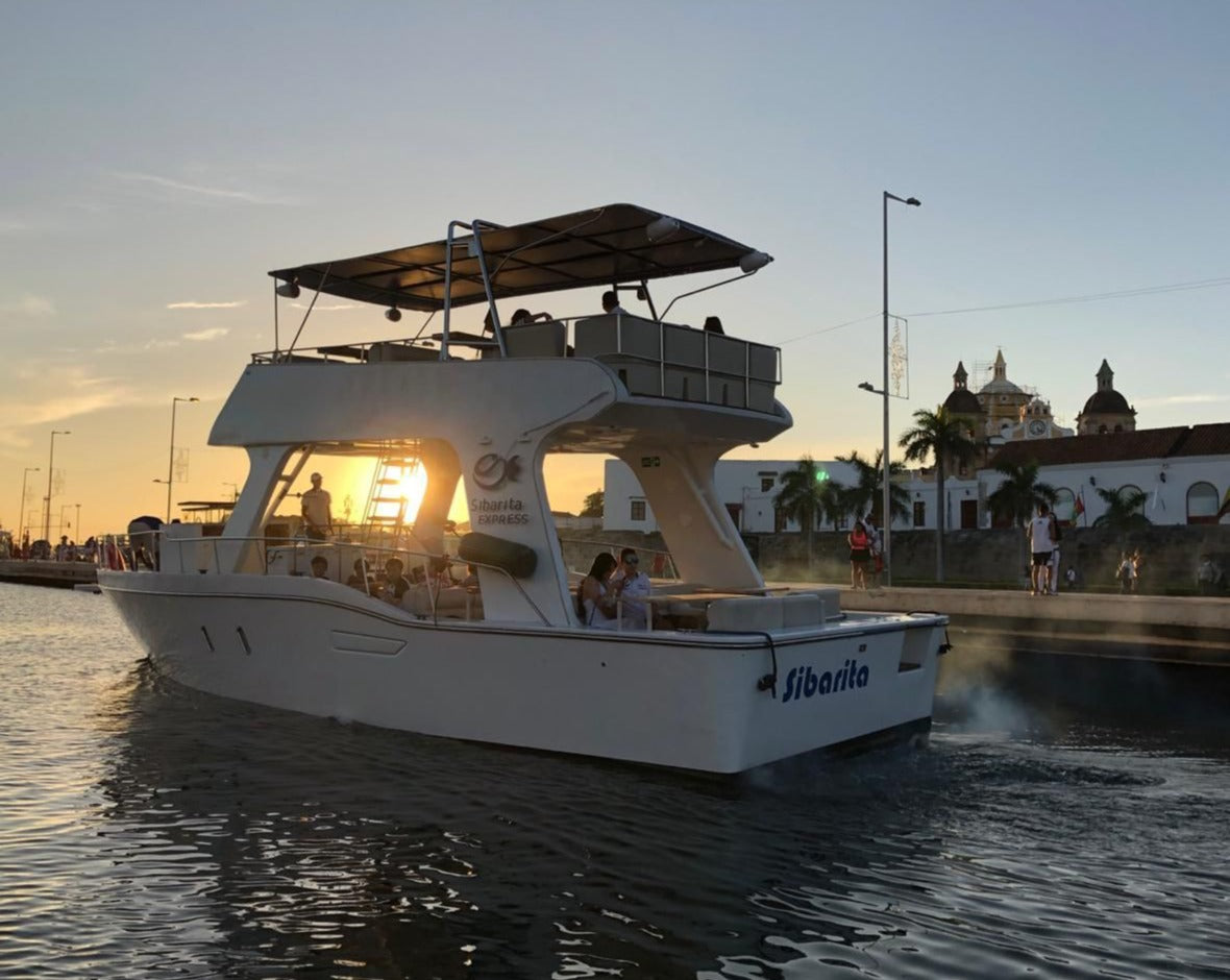 Atardecer Por La Bahía En Sibarita Express - Cartagena 4