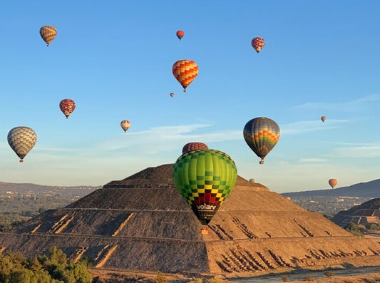 VUELO EN GLOBO TEOTIHUACÁN